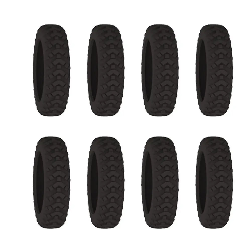 8pcs Travel Luggage Wheel Covers | Silicone Casters Protection for Suitcase, Noise-Reducing