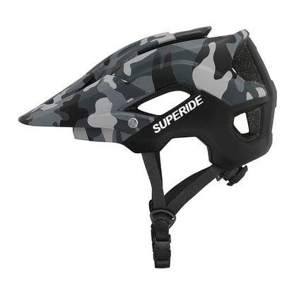 SUPERIDE In-Mold DH MTB Bicycle Helmet - Anti-Impact Sports Road & Mountain Bike Helmet for Men & Women, Cycling Safety Gear