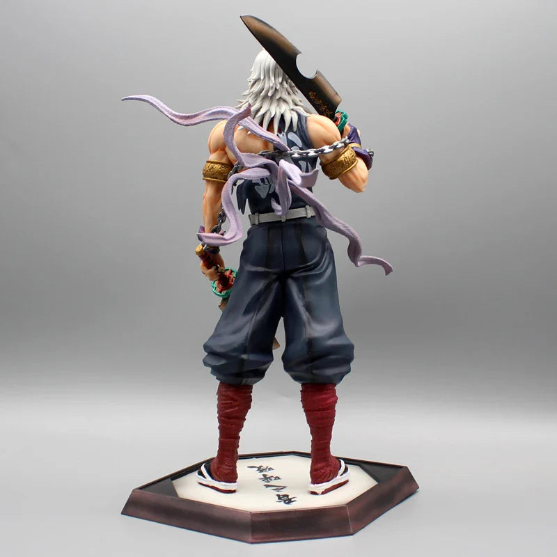 Demon Slayer Uzui Tengen Figure – GK PVC Statue Collectible, Anime Model Doll for Desktop, Toys & Birthday Gifts
