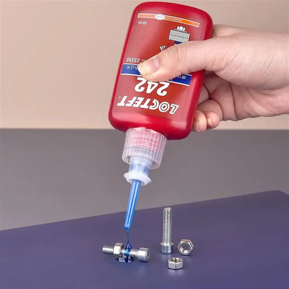 Screw Glue Anti-Loosening Fastening Adhesive | Corrosion & High-Temperature Resistant Thread Sealing Glue