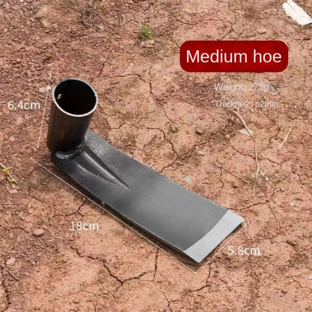 Heavy Duty Garden Hoe Tool – Durable Forged Steel Weeding & Digging Hoe for Soil, Vegetable & Flower Planting Gardening Use