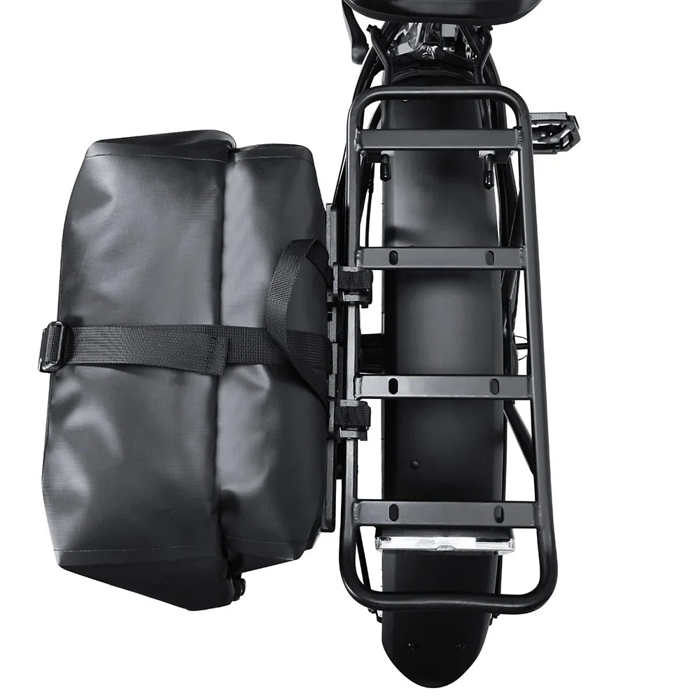 NEWBOLER 27L Bike Pannier Bag — Large Capacity Waterproof Rear Seat Trunk Bag for Travel & Electric Bike Accessories