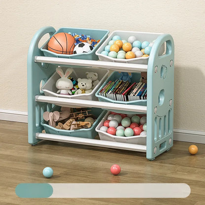 Multi Functional Baby Toy Storage Cabinet - Large Capacity Classification & Sorting Organizer Box for Home Use