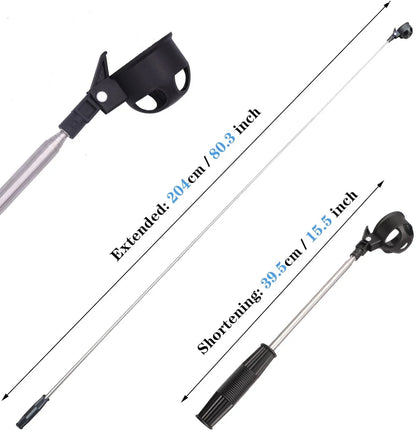 Golf Ball Retriever for Water – Telescopic Portable Picker with Automatic Locking Scoop