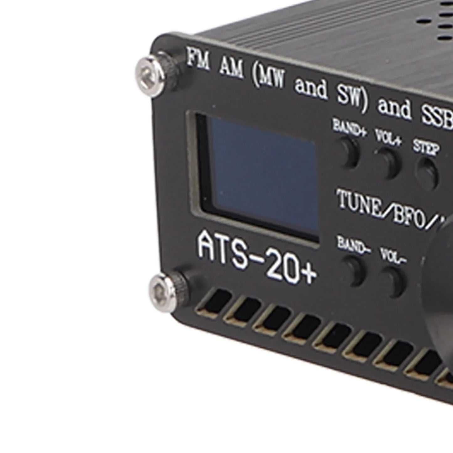 Portable ATS 20+ World Band Digital Radio Receiver – Easy to Read, Lightweight, Professional for Home & Outdoor Camping
