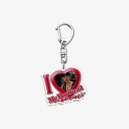 Couple Keychain Set – Custom “I Love My Boyfriend/Girlfriend” Keychains, Valentine’s Gift for Him & Her