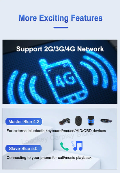 Carlinkit CarPlay AI Box — Qualcomm 6125 8-Core, Android 13, Wireless & Wired CarPlay, Android Auto for OEM Cars