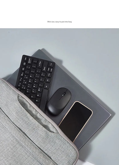 2.4G Wireless Mini Keyboard and Mouse Combo – Portable Set for Notebook, Laptop, Mac, PC, Smart TV & PS4