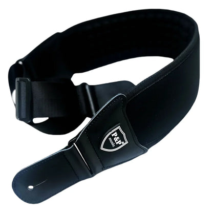 P&P 3D Sponge Guitar Strap – Breathable, Comfortable & Adjustable Padded Strap for Acoustic, Electric Guitars & Bass