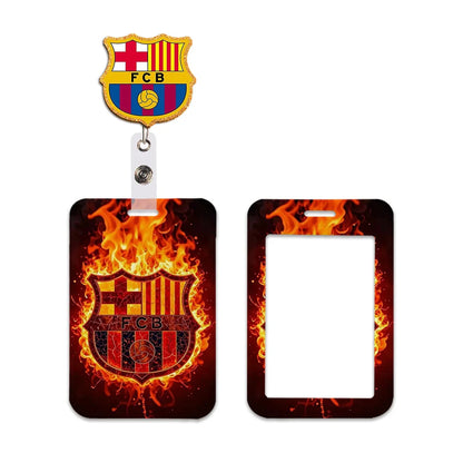 Spain Football Team Lanyard – ID Card Holder, Badge Case & Neck Strap Gift