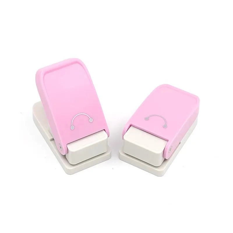 Random Color Creative Keychain Hole Punch – DIY Scrapbook Embossing & Craft Tool