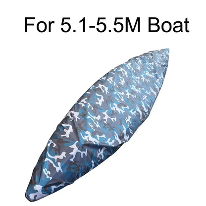 Anti-UV Waterproof Kayak Boat Storage Cover – Canoe Transport Dust Cover for Fishing & Inflatable Boat Replacement