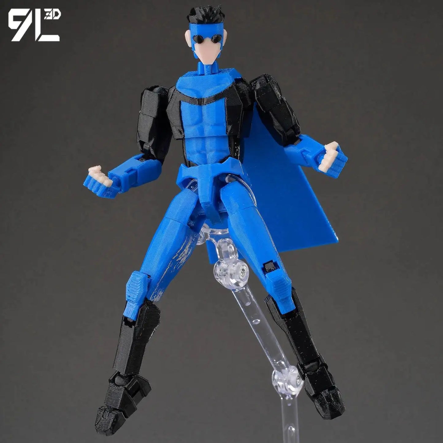 3D Printed Invincible 2.0 Superheroes Action Figures – Multi-Jointed Anime Toy Model Ornaments Gifts