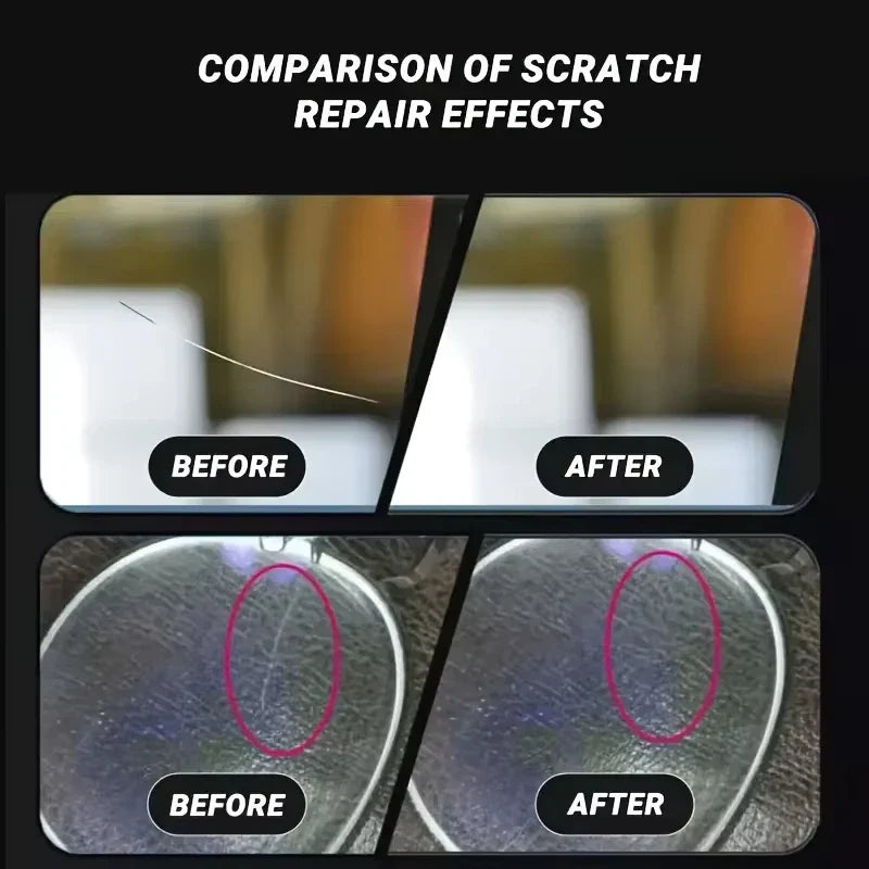 Glass Scratch Repair Paste – Polishing Paste for Windshields, Bathroom Glass, and Windows