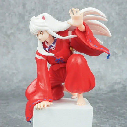 Anime Inuyasha Sesshoumaru Action Figure — Decorative Collectible Model Toy, Birthday & Christmas Gift for Kids