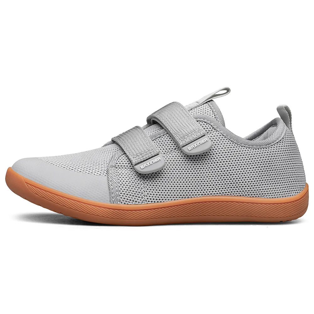 Kids Barefoot Sneakers – Breathable Wide Toe Knitted Mesh Shoes for Boys & Girls, Non-Slip Fashion Walking Cross Trainers