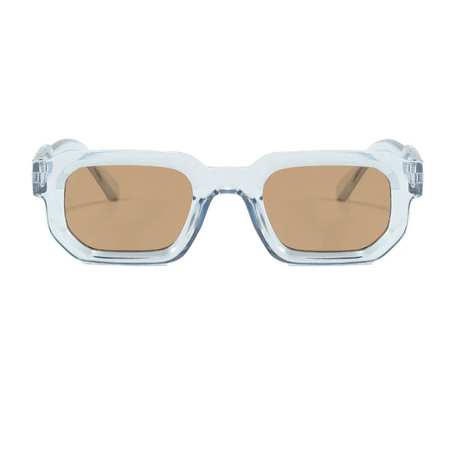 Vintage Rectangle Sunglasses for Men & Women – Retro UV400 Luxury Brand Design Eyewear