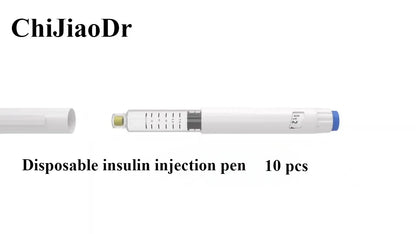 Adjustable-Dose Disposable Insulin Injection Pen — Single-Use Insulin Injector for Precise Diabetes Management