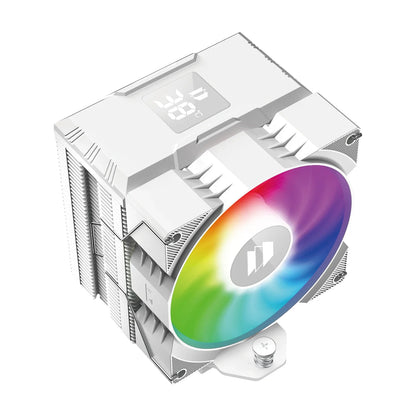 UPSIREN Walrus Assassin 90 CPU Cooler — 4 Heatpipe Air Cooler with 92mm Fan & Digital Display for Intel LGA1700/1200 & AMD AM4/AM5