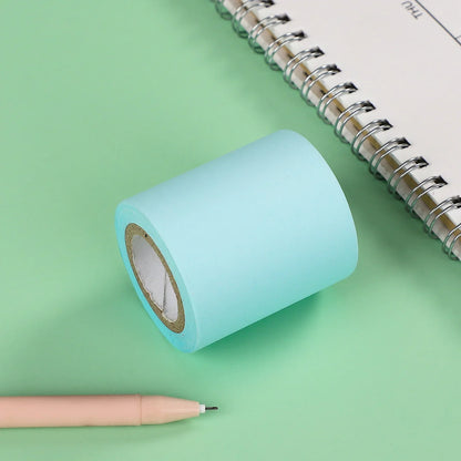 JIANWU Creative Roller Sticky Notes – Reusable Memo Notepad for Office, Diary & Message Writing Stationery Accessories