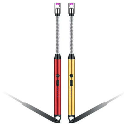 Rechargeable Electric Plasma Arc Lighter – Windproof USB Candle & BBQ Ignition Tool for Camping, Kitchen & Fireplace Use