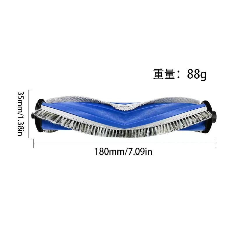Ecovacs Deebot T30 Pro Omni / YEEDI M12 Pro+ Parts – Roller Brush, Side Brush, HEPA Filter, Dust Bag, Mop Cloth & Bracket