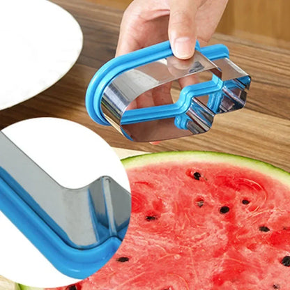 Stainless Steel Cute Tree Design Watermelon Cutter - Kitchen Gadgets for Effortless Watermelon Cutting, Salad, and Fruit Slicing