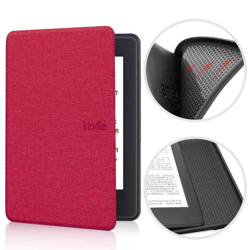 Soft TPU Case for Kindle Paperwhite - Compatible with 2016-2022 Models (1st-11th Gen), 6" & 6.8" - Protective Pouch Cover Funda