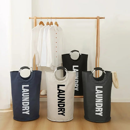 Oxford Fabric Foldable Laundry Basket – Large-Capacity Dirty Clothes Storage Bag for Home, Dorm & Laundry Room