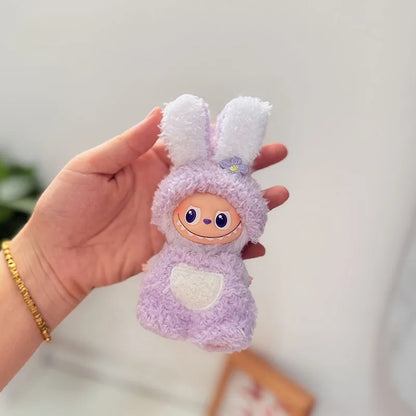 Mini Labubu 4.0 Plush Doll Outfit – Cartoon Mickey, Lotso, Dinosaur & Elk Clothes for Love Series DIY Accessories
