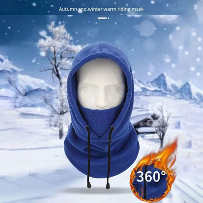 Fashion Polar Fleece Balaclava Hat - Winter Beanie, Windproof Full Face Ski Mask for Men and Women, Warmer Cap and Scarf