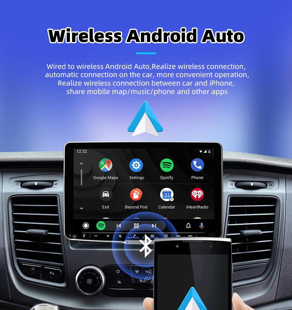 New 2-in-1 Wired to Wireless CarPlay & Android Auto Adapter – Smart Box with 5GHz WiFi, Fast Plug & Play Connection