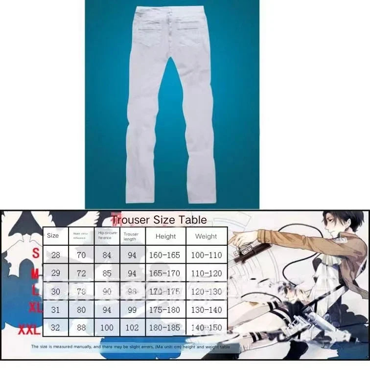 Attack on Titan Cosplay Costume - Recon Corps Jacket, Leather Skirt & Hookshot Belt Set for Anime Fans