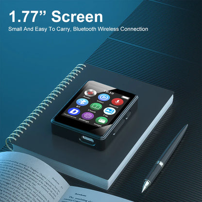 2024 Mini MP3 Music Player with Bluetooth 5.0 - Portable Sports Walkman and Ebook Reader for Students