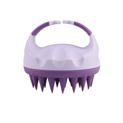Silicone Scalp Massage Shampoo Brush - Soft Hair Washing Comb for Deep Cleaning, SPA Treatment & Salon Care