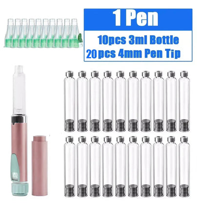 3ml Magic Pen Insulin Cartridges – Empty Cassette Bottle for Medical, Aesthetic & Tattoo Use