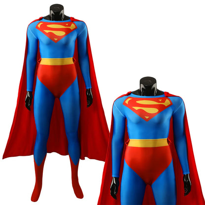 Supergirl Kara Zor-El Cosplay Costume – 3D Printed Spandex Bodysuit Zentai Outfit for Women Halloween
