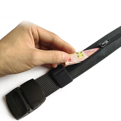 Anti-Theft Travel Money Belt – Hidden Waist Wallet for Men & Women (125cm)