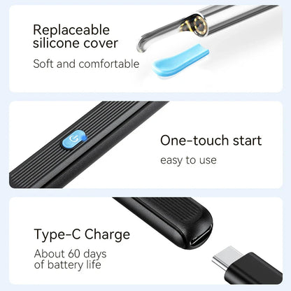 Wireless Ear Wax Cleaner with Camera – Safe Earwax Removal Endoscope with LED Light, Ear Cleaning Tool for Ear Care
