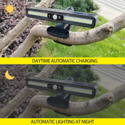 Illuminate Your Outdoor Space with Waterproof Solar LED Lamp - Decorative Clip Lamp for Garden Landscape, Wall Hanging Solar Light for Home Garden Lighting