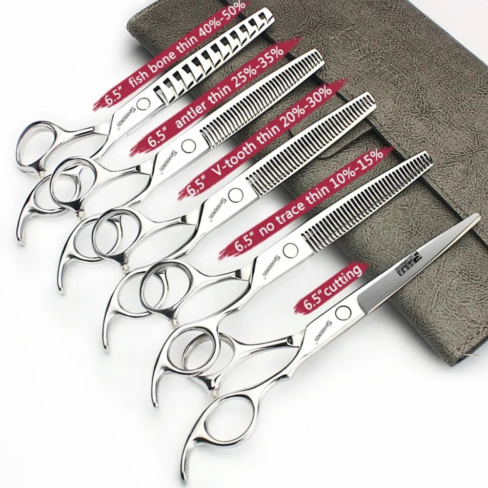 Professional Japanese Hair Cutting & Thinning Scissors – 6''/6.5''/7''/7.5'' Sharp Barber Shears for Salon & Home Use