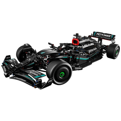F1 W14 E Technical Performance Building Blocks – 1642PCS Super Race Car Model, Compatible with 42171, 1:8 Scale Toy for Boys Gift