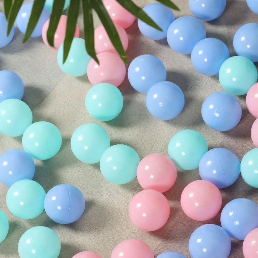 100PCS Colorful Soft Outdoor Water Balls – Pool & Ocean Wave Balls for Kids, Baby Toys, Eco-Friendly Stress Relief Air Balloons