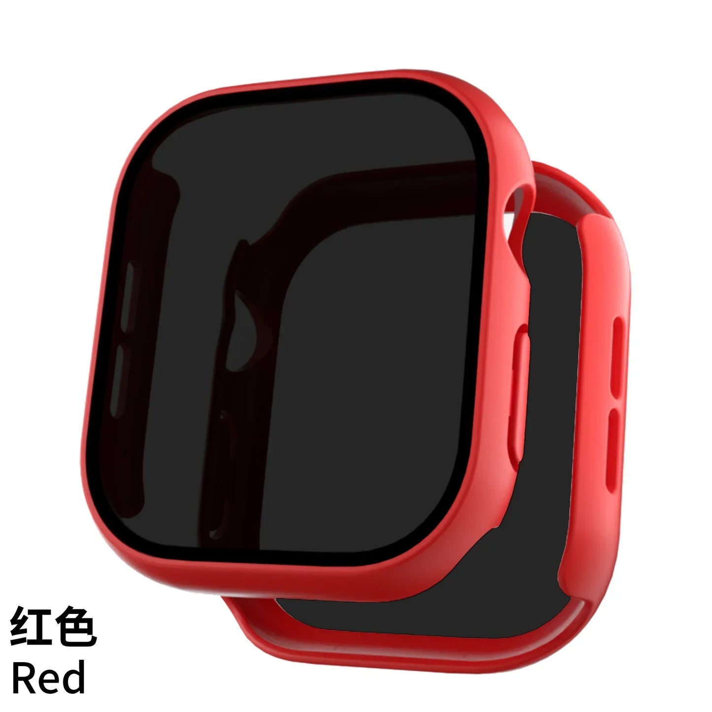 Privacy Tempered Glass & Case for Apple Watch Series 10 – 42mm/46mm Anti-Peeping Screen Protector Cover