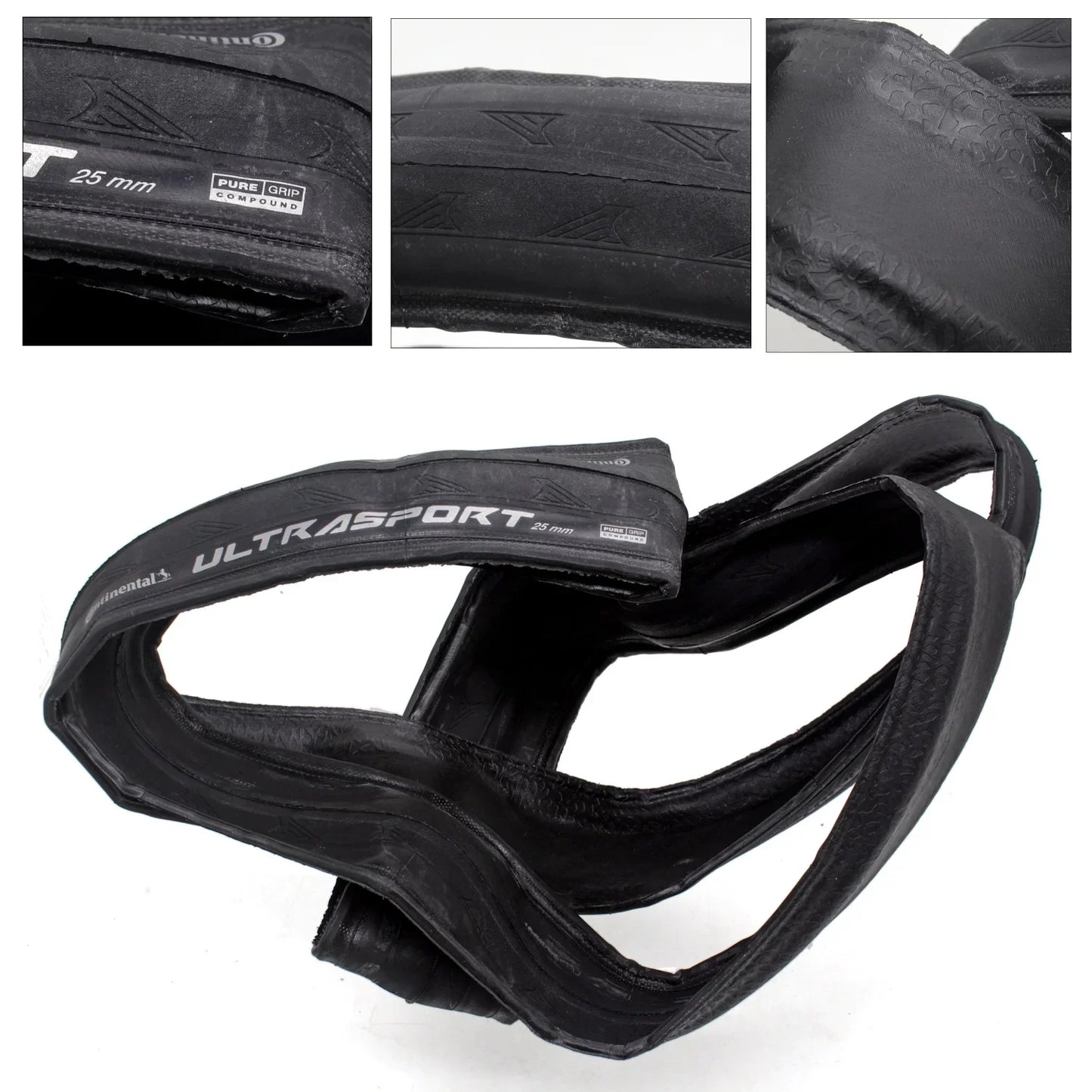 Continental Ultra Sport III Road Bike Tire – 700x25/28/30C Foldable Racing Tyre for Grand Sport & Prix