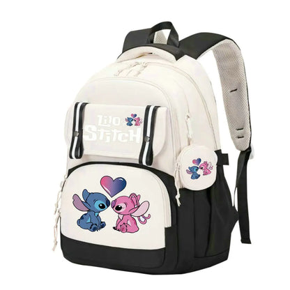 Lilo & Stitch Backpack for Girls – Waterproof School Travel Bookbag for Teens & Women