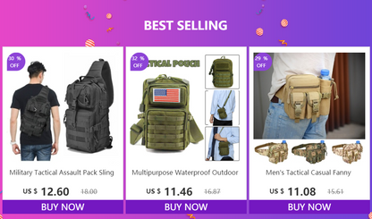 30L/50L Waterproof Nylon Backpack – 1000D Tactical Outdoor Bag for Camping, Hiking, Fishing & Hunting