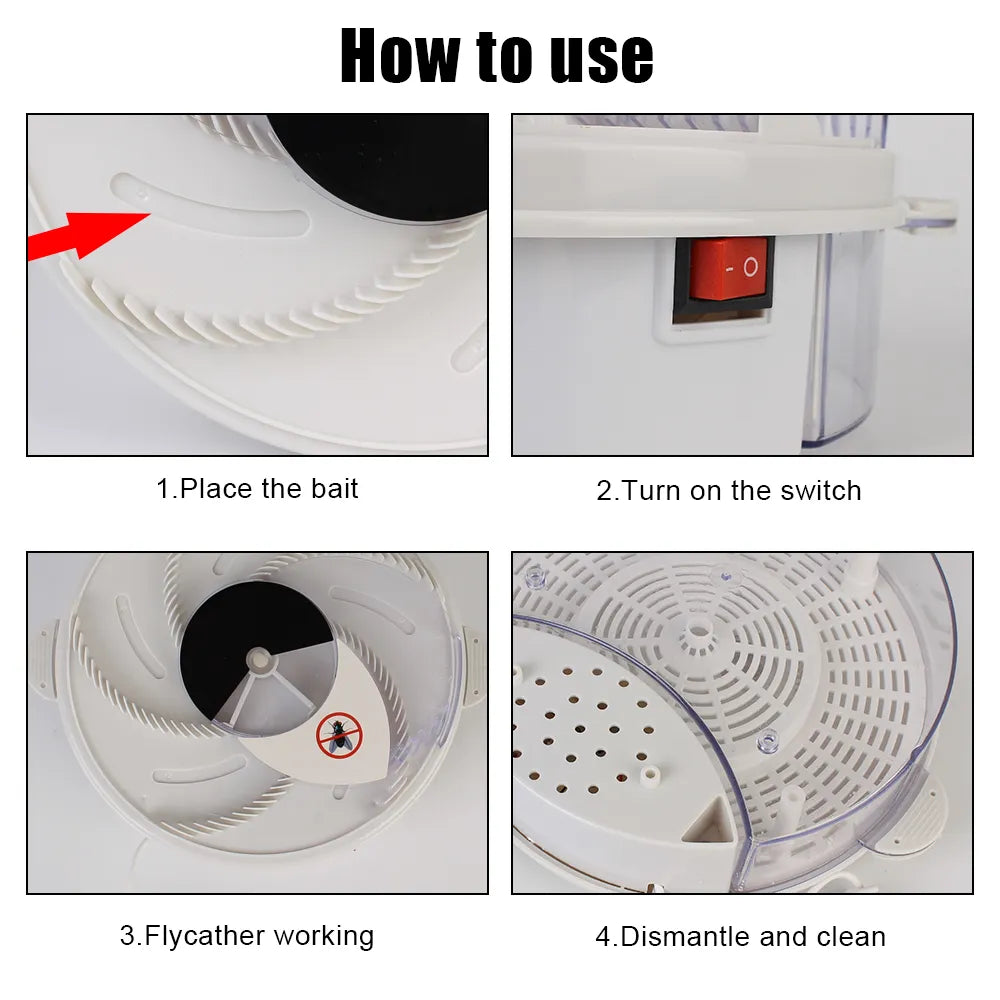 Electric Pest Killer USB Insect Catcher - Indoor and Outdoor Pest Control, Fly Trap, Automatic Flycatcher, Pest Reject Repeller