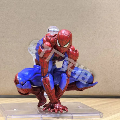New CT Toys Spider-Man Figure — Amazing Yamaguchi Spider-Man 2.0, Anti-Venom Agent Anime Action Figure, Mafex SHF Collectible Toy Gift