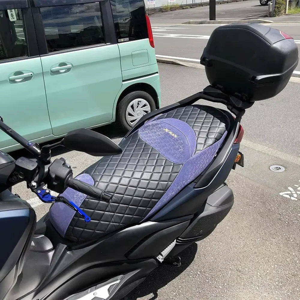 YAMAHA XMAX Motorcycle Seat Cover - Leather Cushion Protector Insulated Comfort Accessory for XMAX 125/250/300/400
